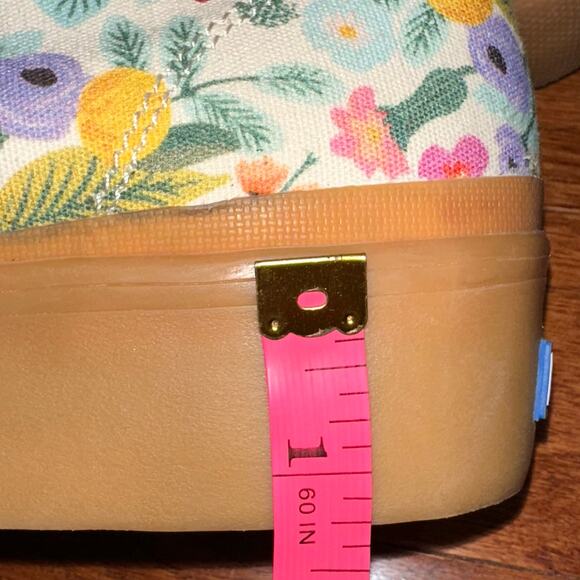 Keds x Rifle Paper Co Cooper Suede Garden Party Floral High Top Sneakers Size 10 - Picture 15 of 16